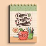 Bloco A6 - wire-o espiral - Dia dos Professores 2025 (Telma Contel) - Imagem 3