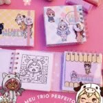 Pac de Colorir Meu Trio Perfeito