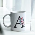 Alfabeto Floral Básico - Artes para Canecas - Imagem 2