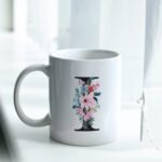 Alfabeto Floral Básico - Artes para Canecas - Imagem 4