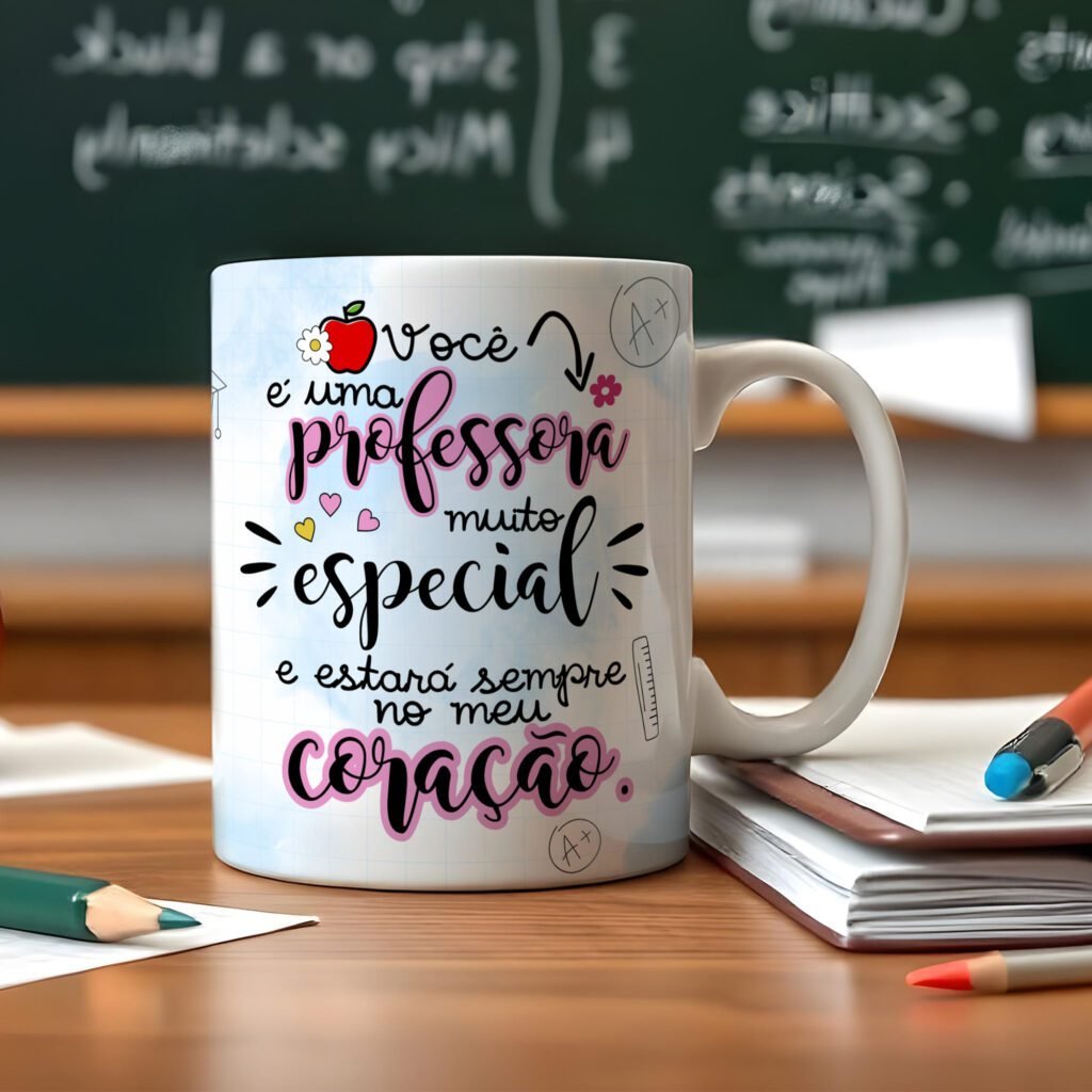 Artes Caneca Dia dos Professores 2025 - Imagem 21