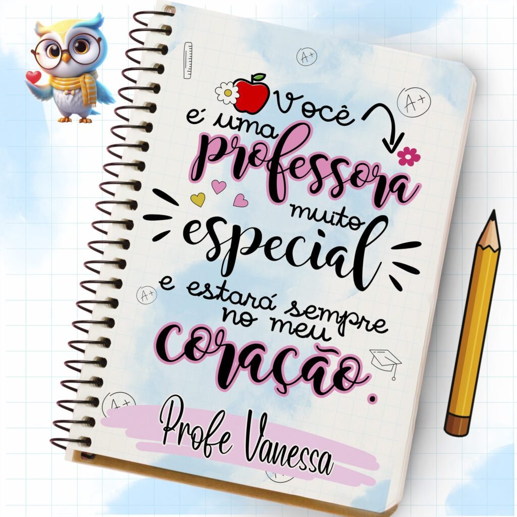 Capas Agenda Dia dos Professores 2025 - Imagem 20