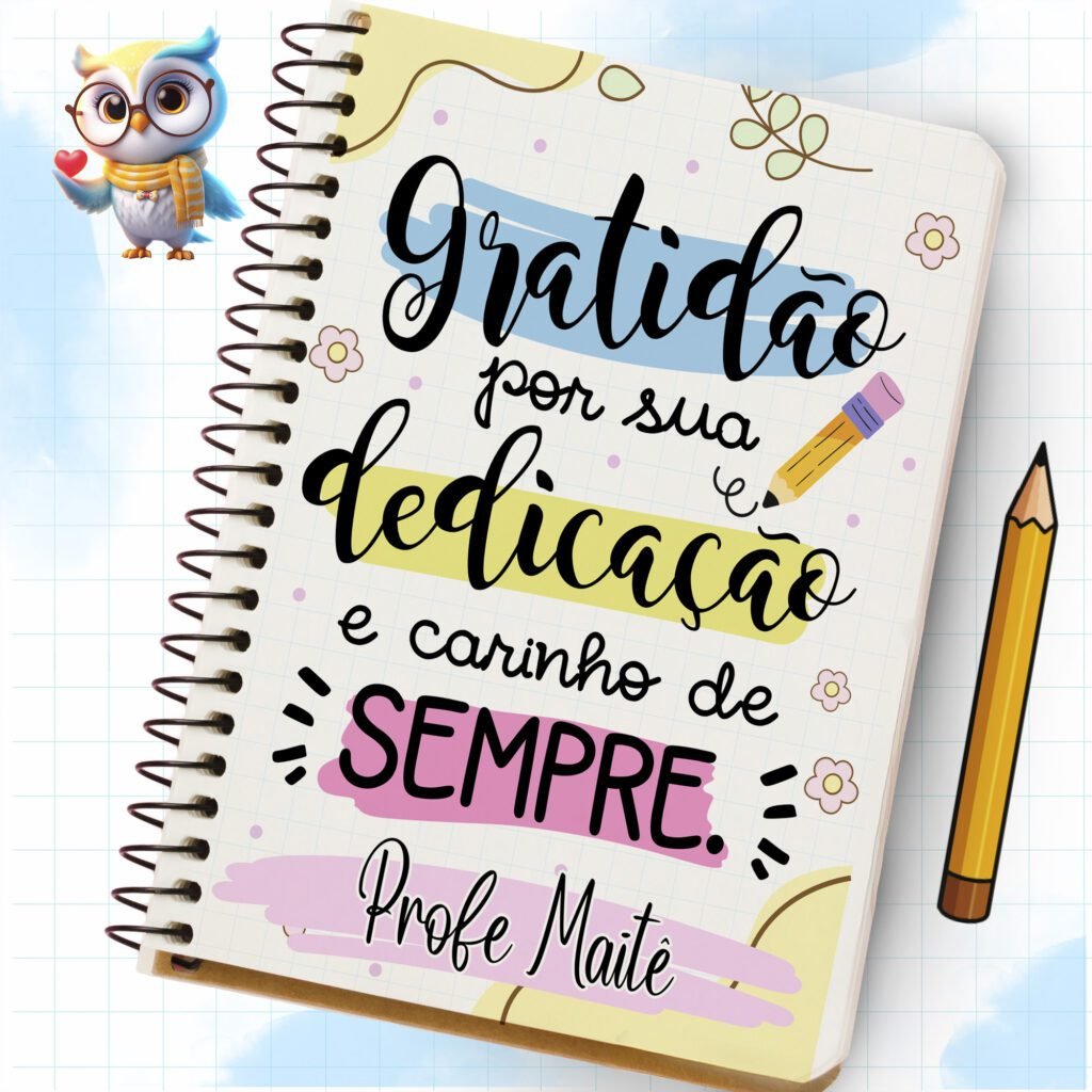 Capas Agenda Dia dos Professores 2025 - Imagem 19