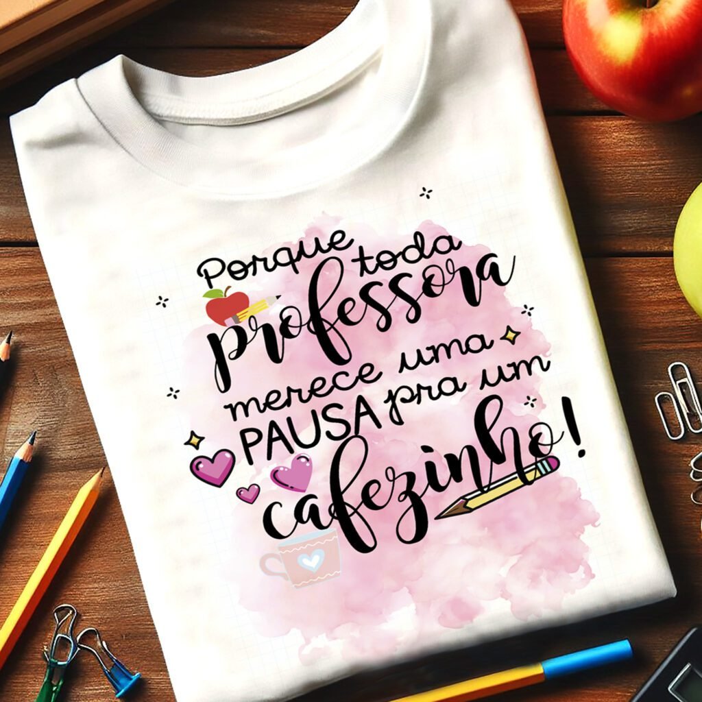 Artes Camiseta Dia dos Professores 2025 - Imagem 18
