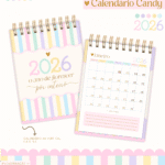 COMBO Calendários Candy 2026 (Lina)