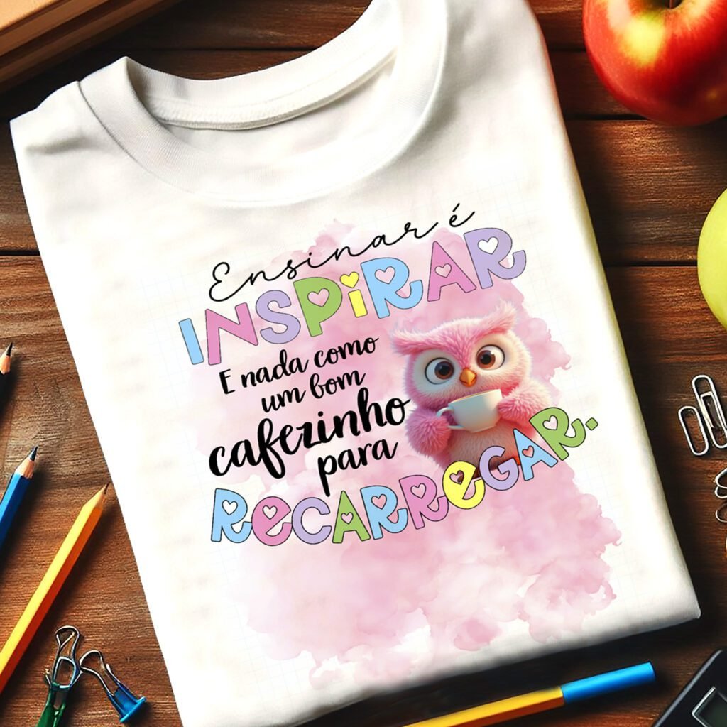 Artes Camiseta Dia dos Professores 2025 - Imagem 17