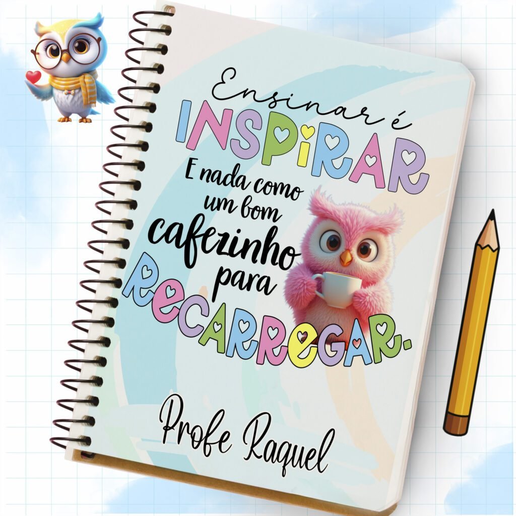 Capas Agenda Dia dos Professores 2025 - Imagem 17