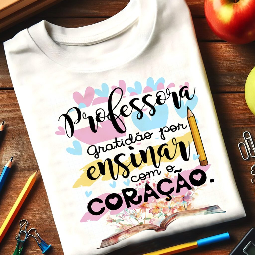 Artes Camiseta Dia dos Professores 2025 - Imagem 16