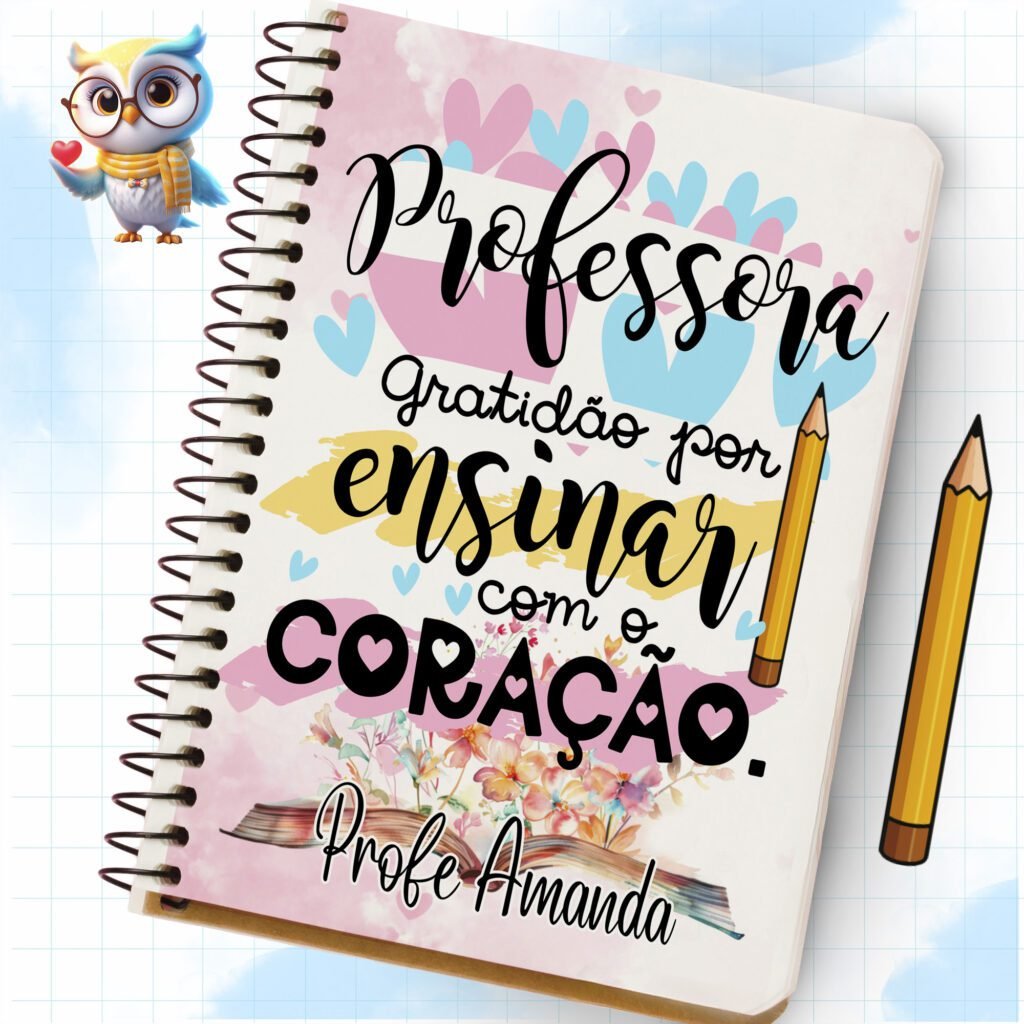 Capas Agenda Dia dos Professores 2025 - Imagem 16