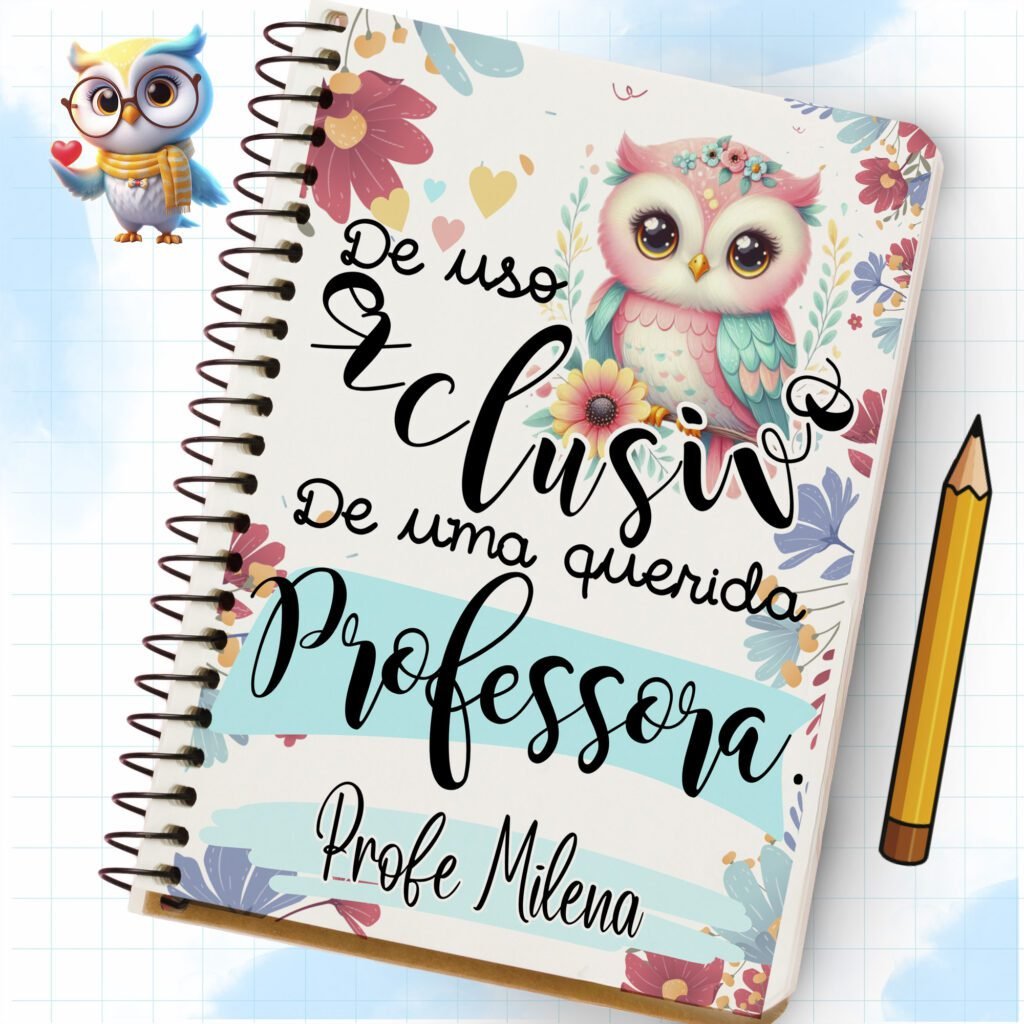 Capas Agenda Dia dos Professores 2025 - Imagem 14