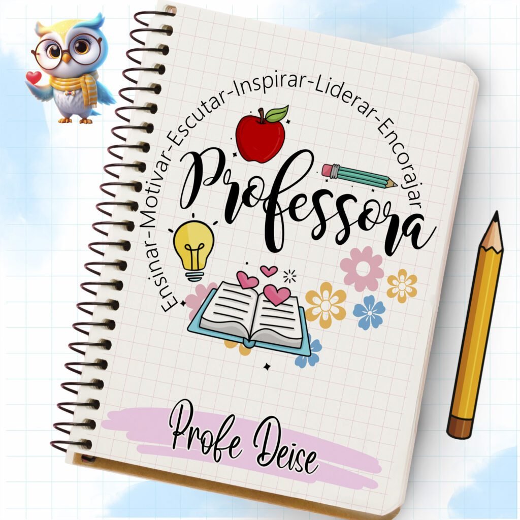 Capas Agenda Dia dos Professores 2025 - Imagem 13