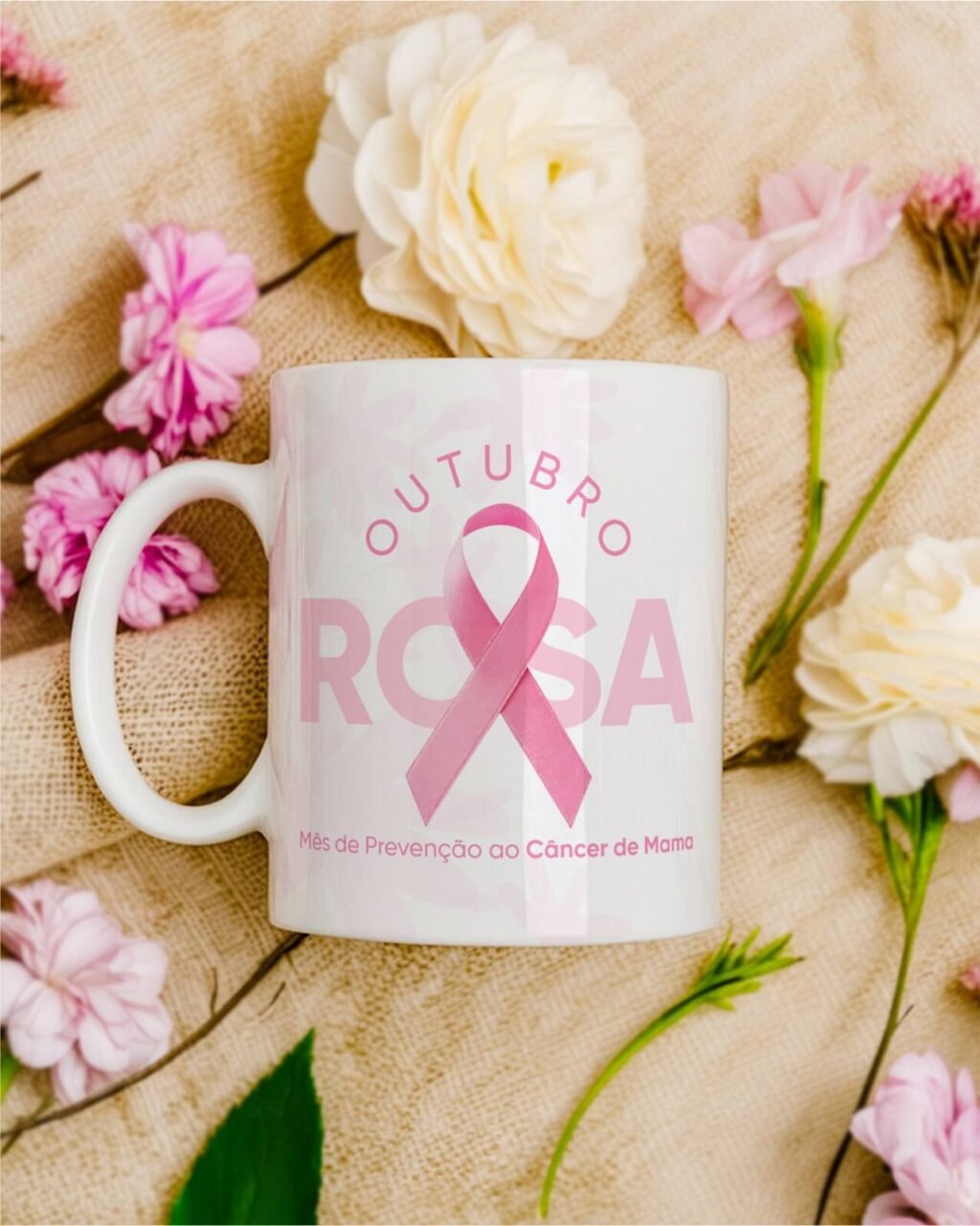 Pacote de Artes Canecas Outubro Rosa V6 - Imagem 2