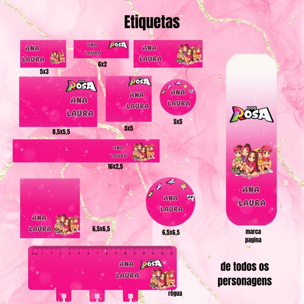 COMBO Grupo dos Rosas - Kit Escolar - Imagem 5