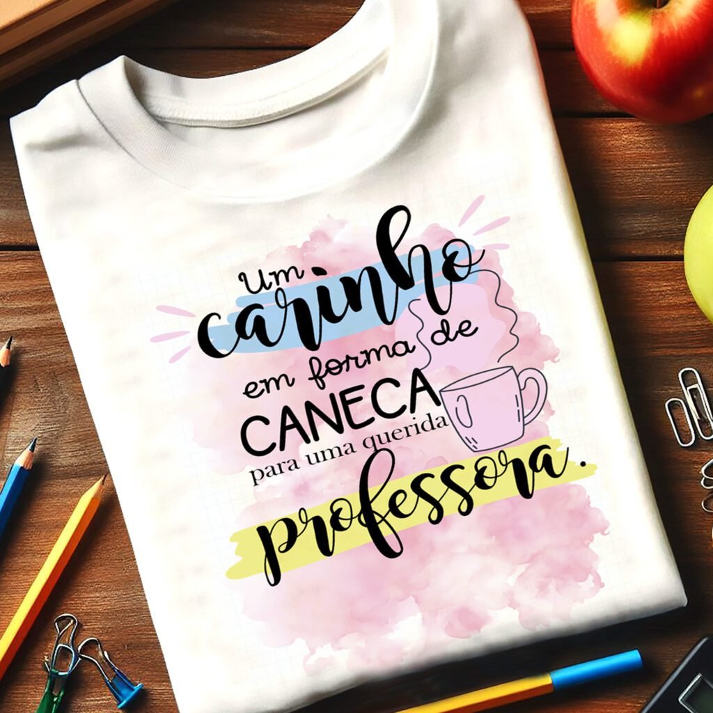 Artes Camiseta Dia dos Professores 2025 - Imagem 11