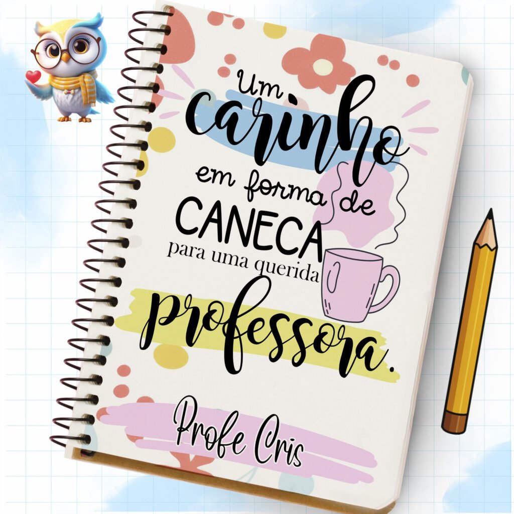 Capas Agenda Dia dos Professores 2025 - Imagem 11