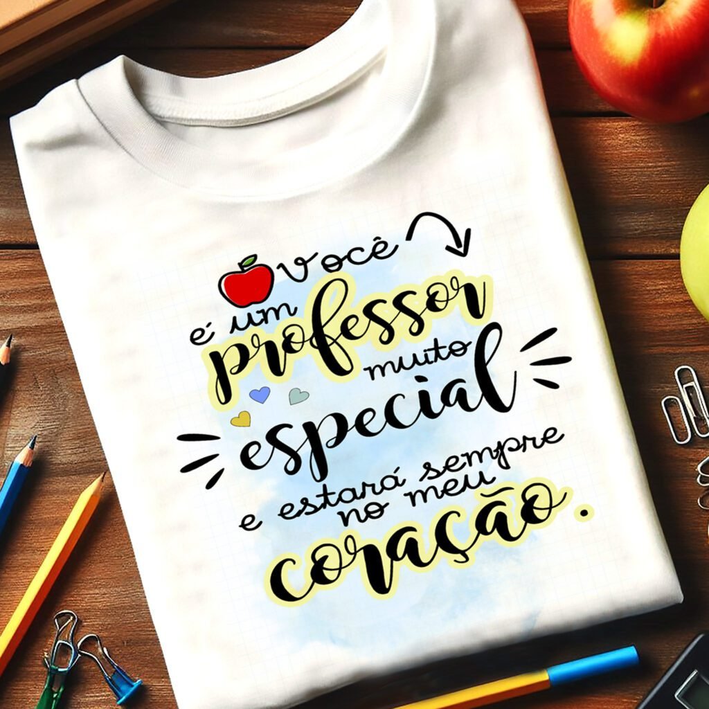Artes Camiseta Dia dos Professores 2025 - Imagem 10