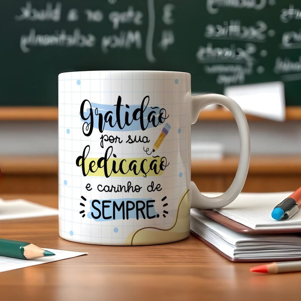 Artes Caneca Dia dos Professores 2025 - Imagem 10