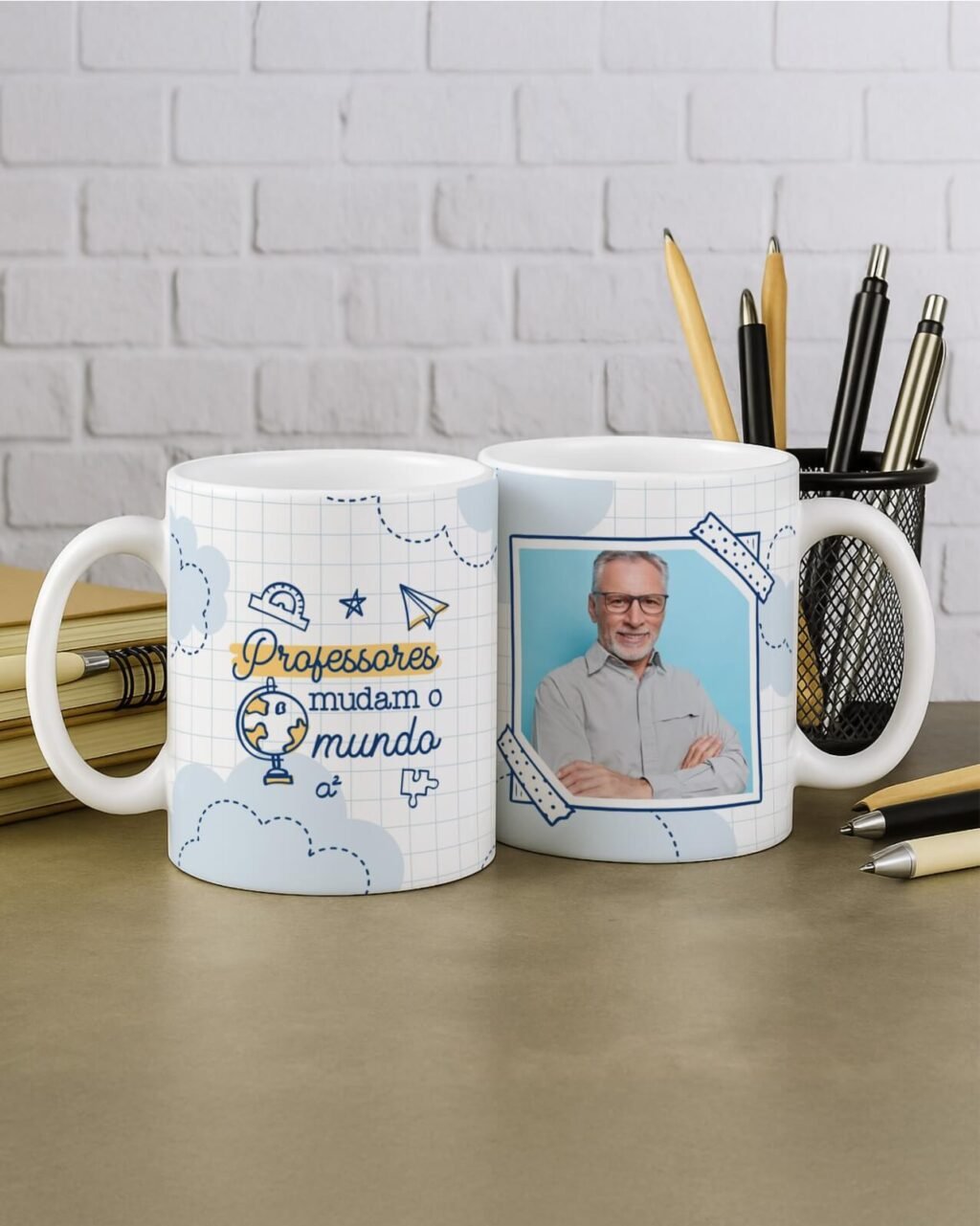 Pacote de Artes Canecas Professores FOTO V6 - Imagem 13