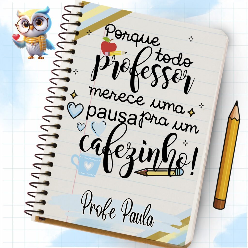 Capas Agenda Dia dos Professores 2025 - Imagem 8