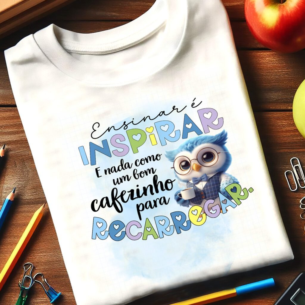 Artes Camiseta Dia dos Professores 2025 - Imagem 7