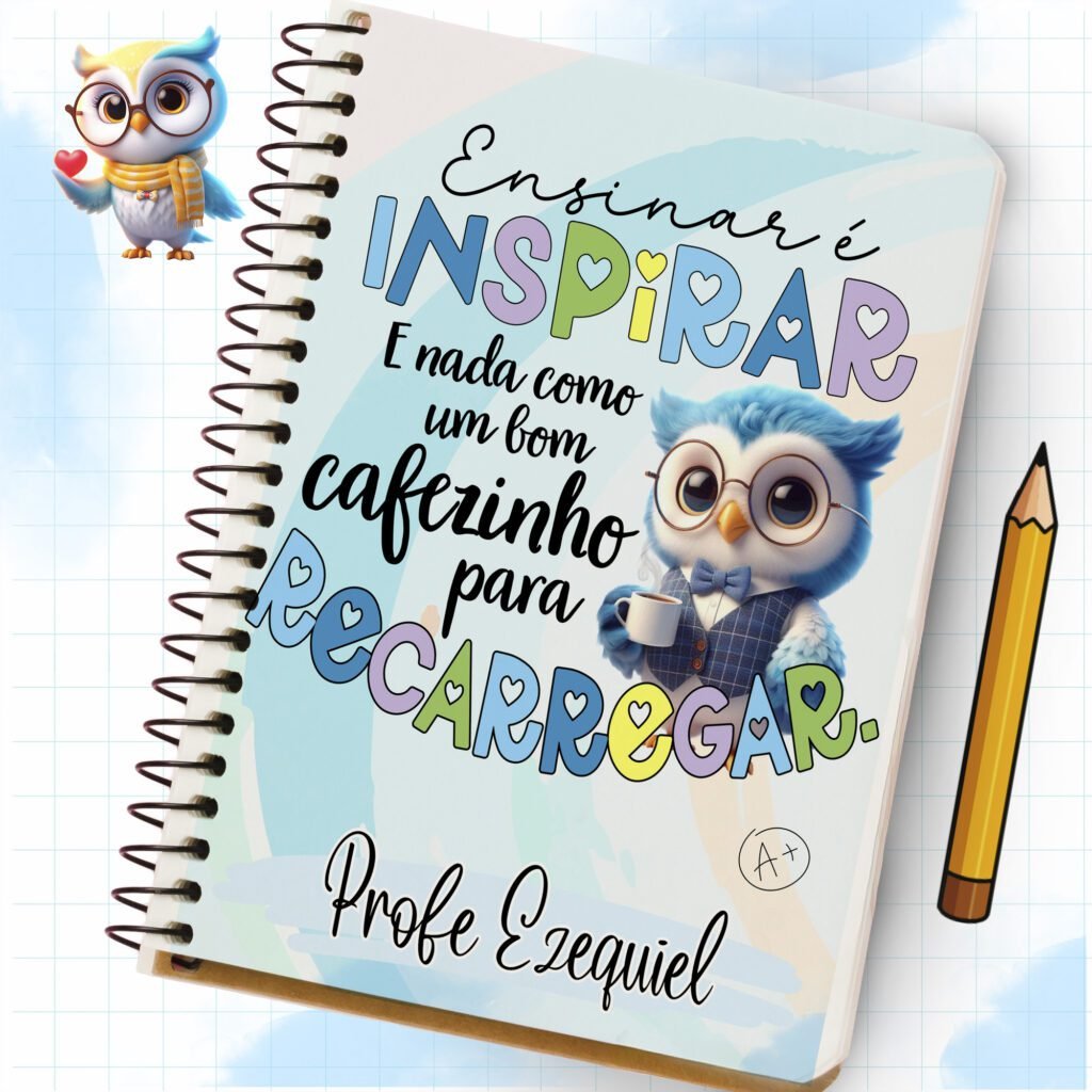 Capas Agenda Dia dos Professores 2025 - Imagem 7