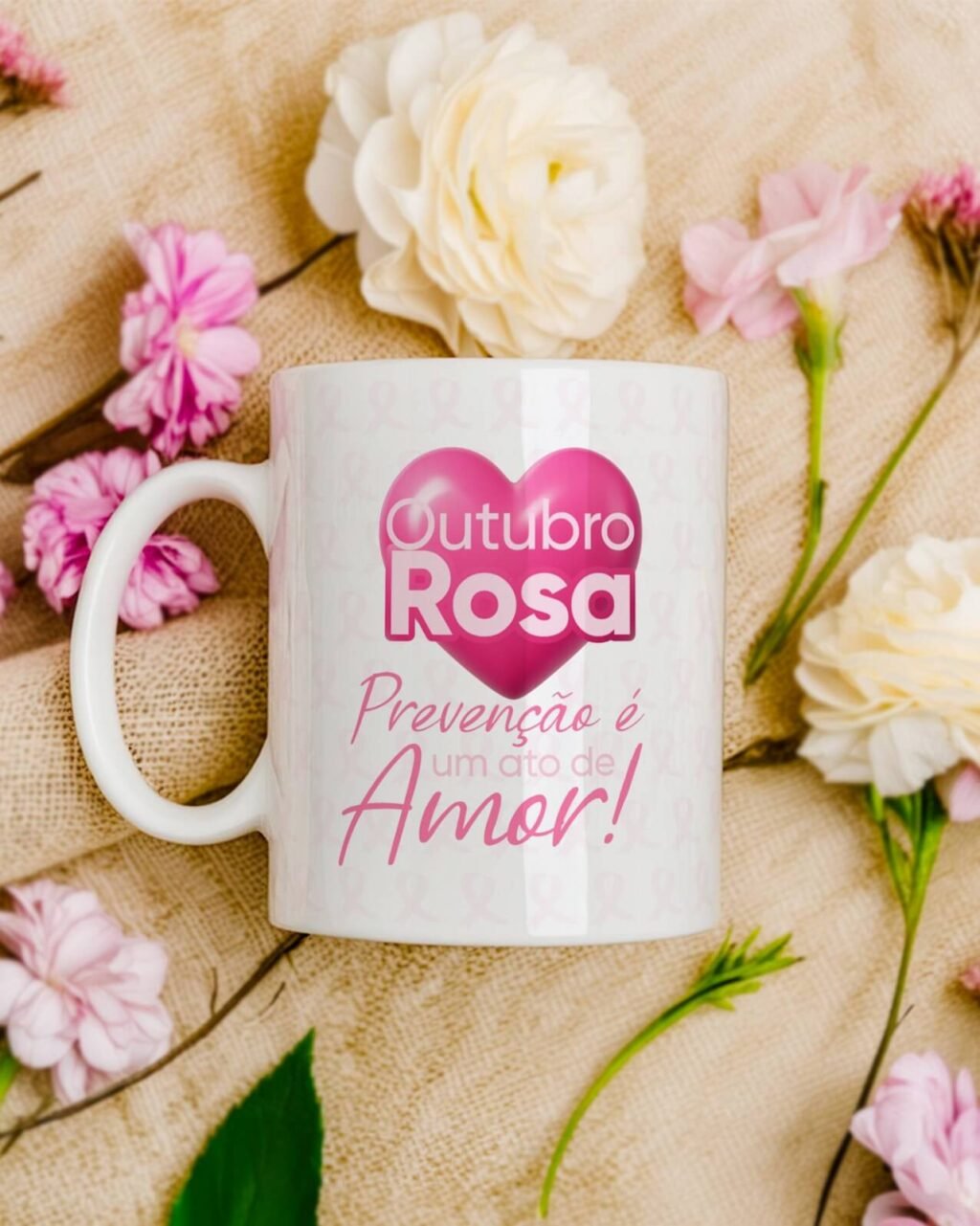 Pacote de Artes Canecas Outubro Rosa V6 - Imagem 10