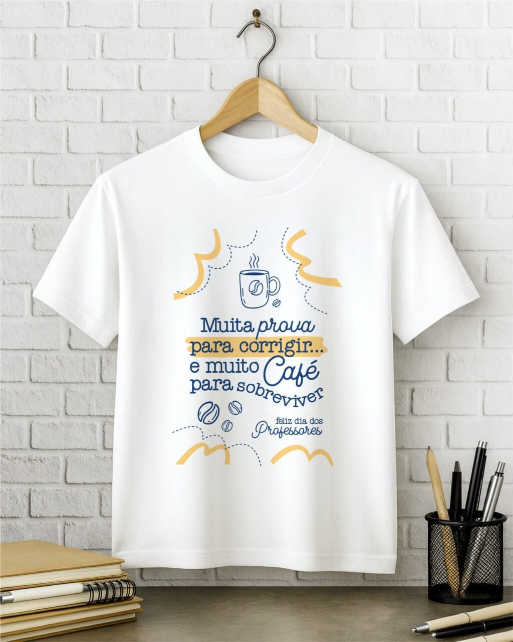 Pacote de Artes Camisas Professores V6 - Imagem 16