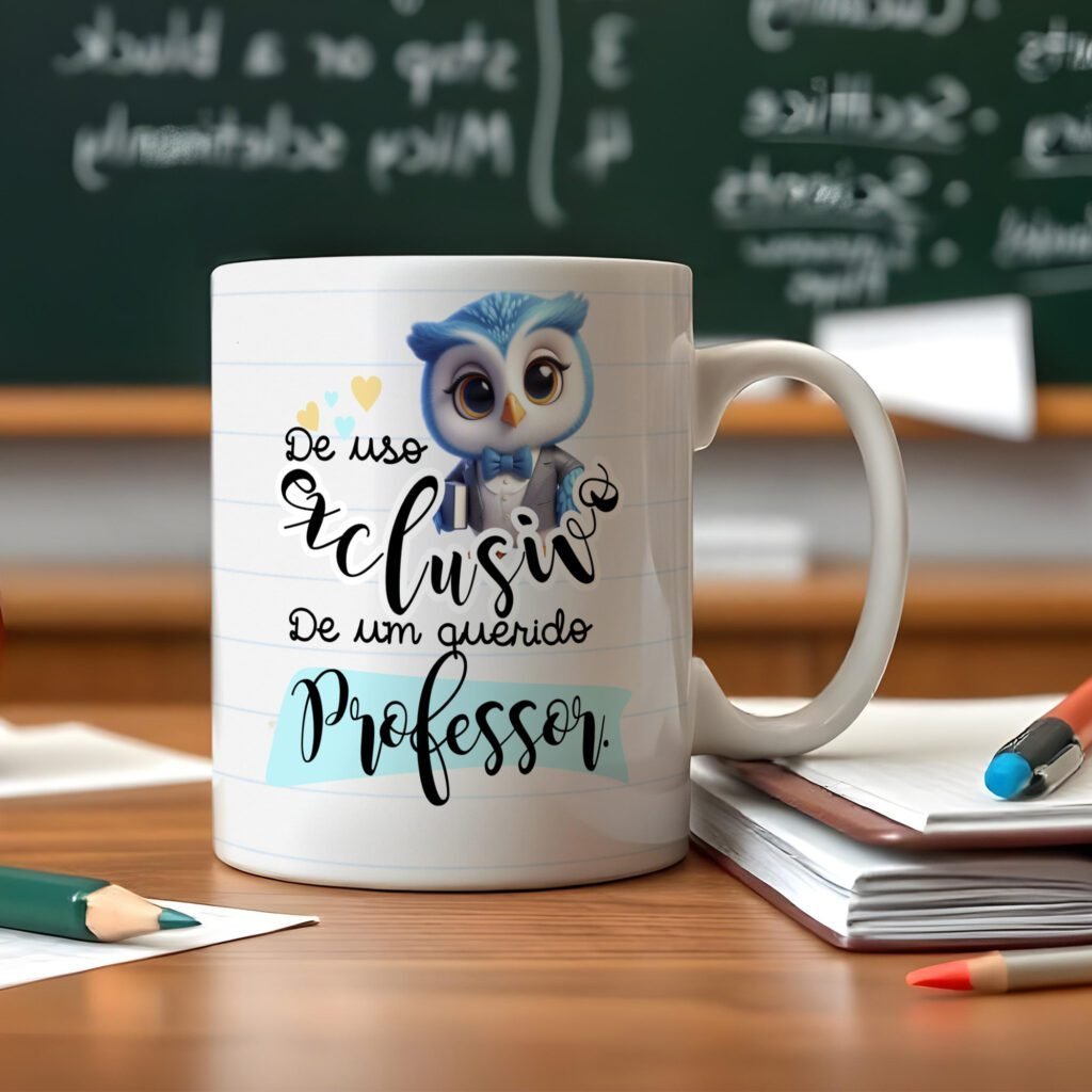 Artes Caneca Dia dos Professores 2025 - Imagem 5