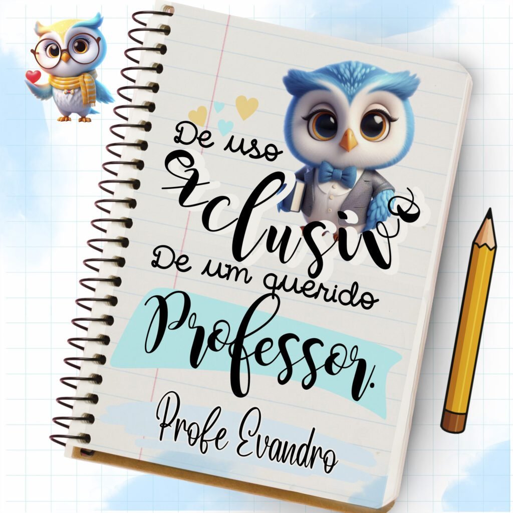 Capas Agenda Dia dos Professores 2025 - Imagem 4