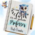 Capas Agenda Dia dos Professores 2025 - Imagem 4