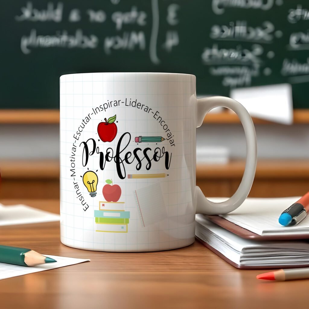 Artes Caneca Dia dos Professores 2025 - Imagem 4