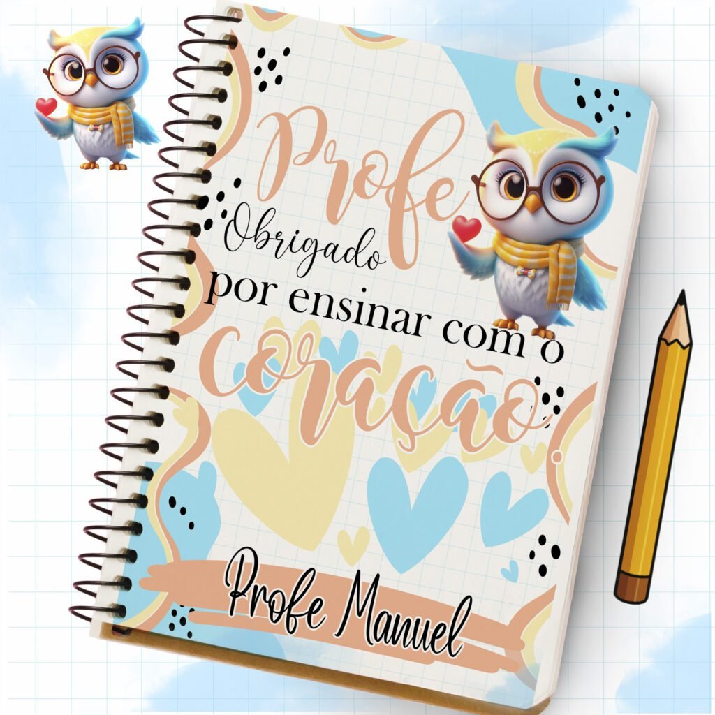 Capas Agenda Dia dos Professores 2025 - Imagem 1