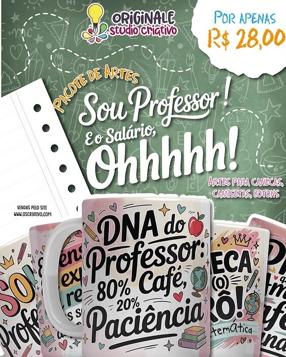 Pacote de Artes – Dia dos Professores Vol.1 (Originale) - Imagem 1