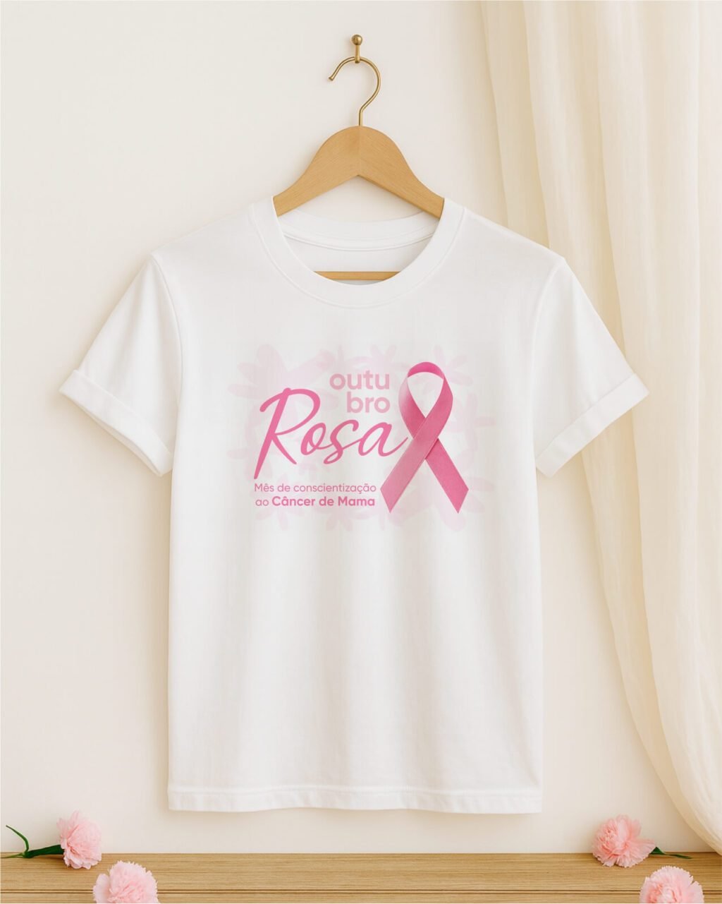 Pacote de Artes Camisas Outubro Rosa V6 - Imagem 7