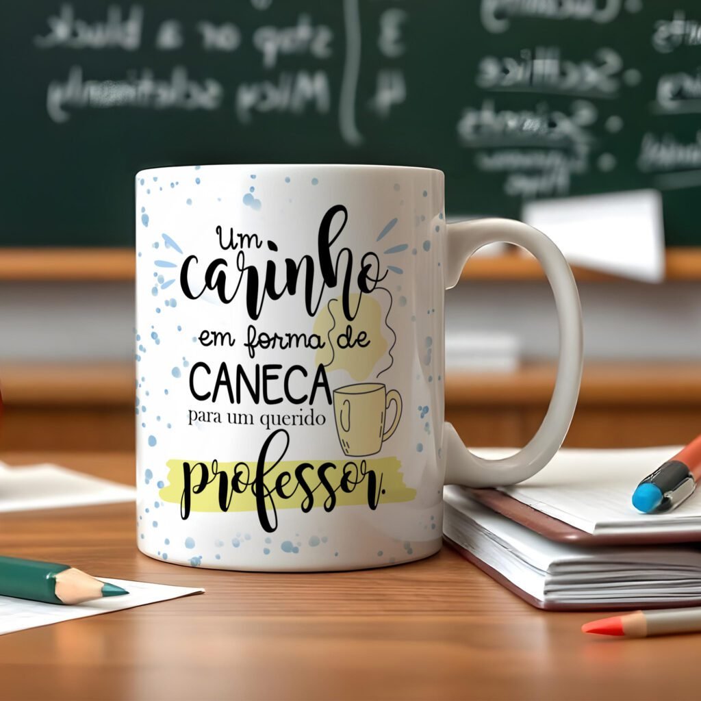 Artes Caneca Dia dos Professores 2025 - Imagem 2
