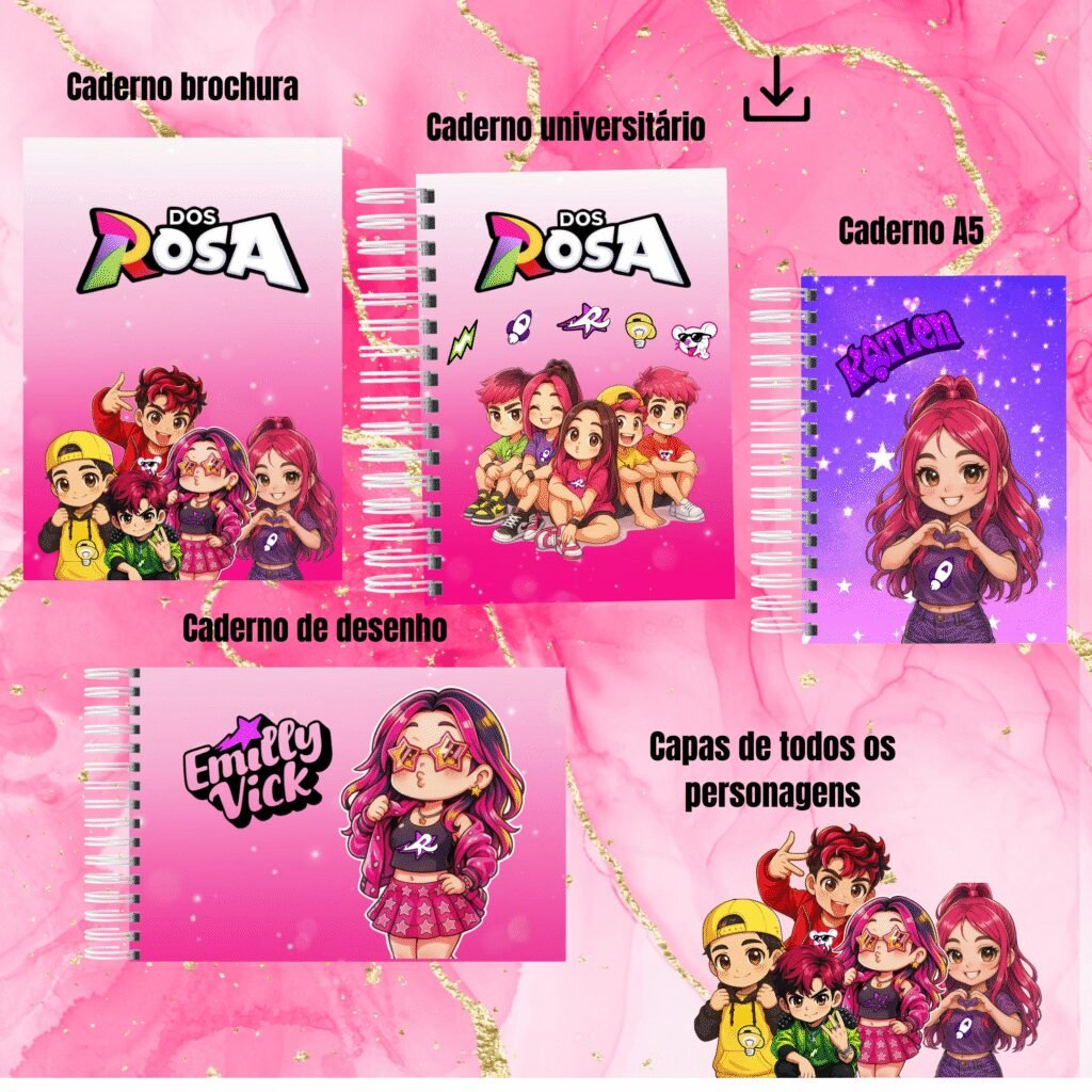 COMBO Grupo dos Rosas - Kit Escolar - Imagem 2