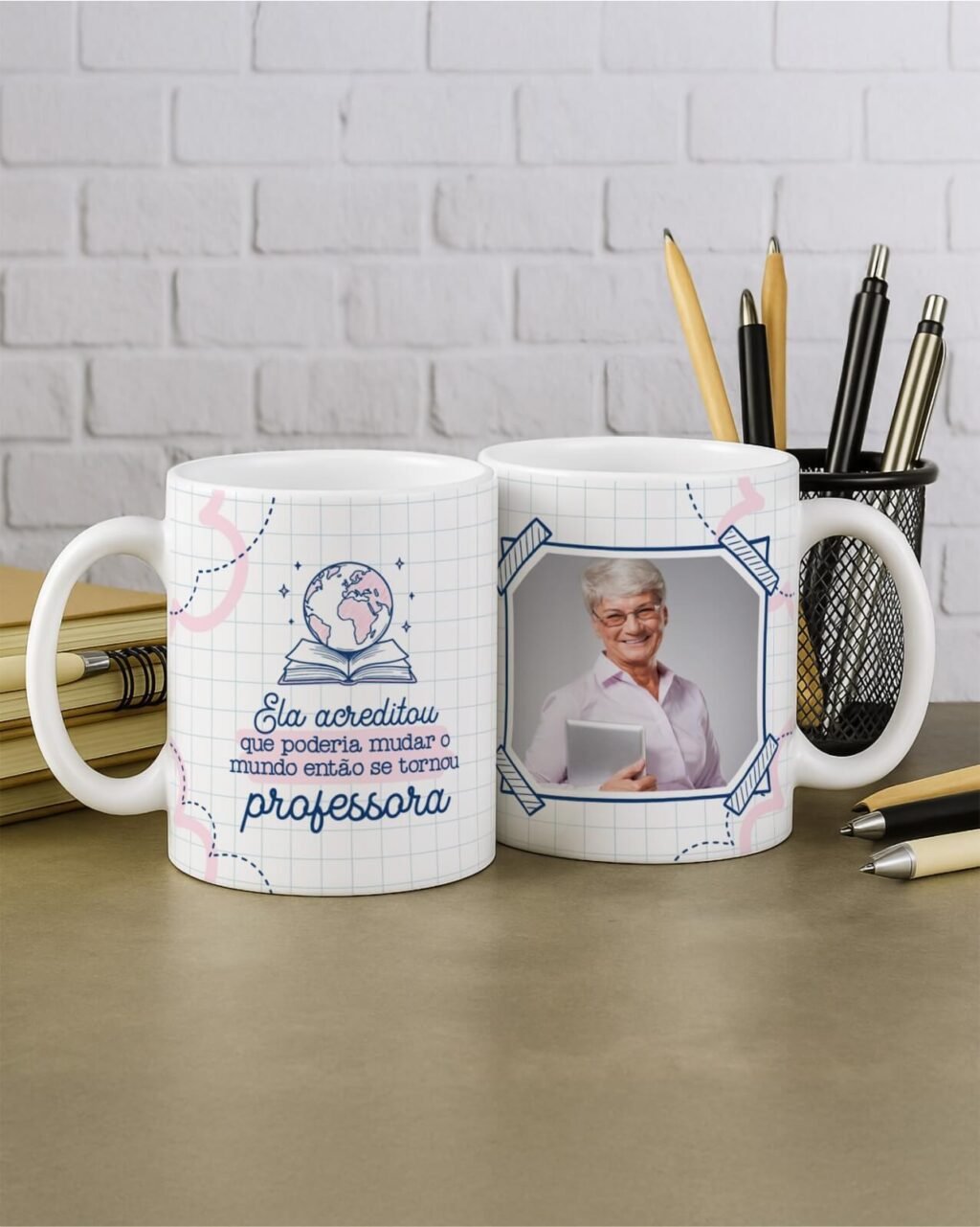 Pacote de Artes Canecas Professores FOTO V6 - Imagem 3