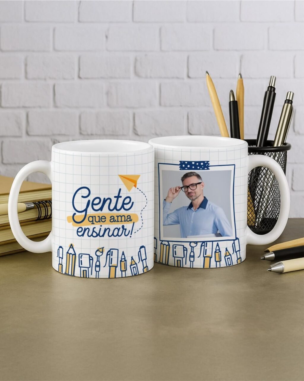 Pacote de Artes Canecas Professores FOTO V6 - Imagem 5