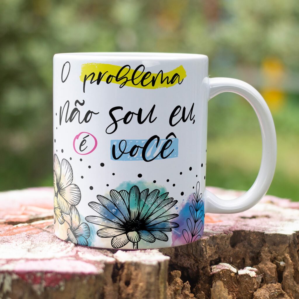 Arte Caneca Frases Sarcásticas – V46 - Imagem 5
