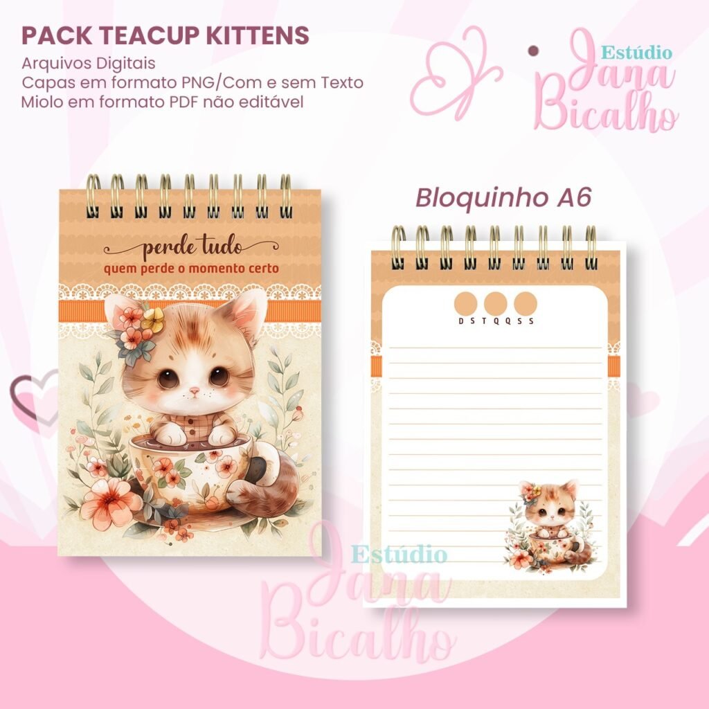 Pack Teacup Kittens (Jana Bicalho) - Imagem 3