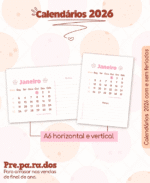 Calendários 2026 (Metamopaper) - Imagem 2