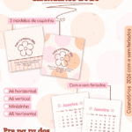 Calendários 2026 (Metamopaper)