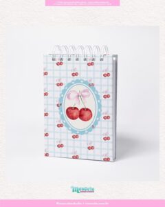 Coleção Cerejinhas Aquarela - Kit de Encadernação - Imagem 4