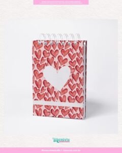 Coleção Corações Aquarela - Kit de Encadernação - Imagem 5