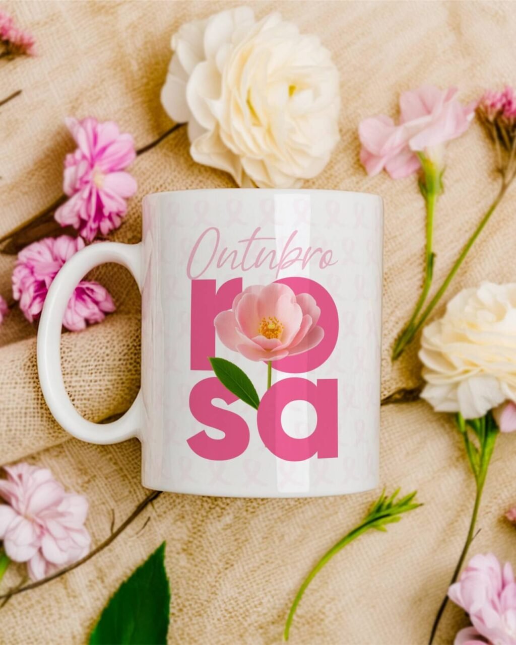 Pacote de Artes Canecas Outubro Rosa V6 - Imagem 6