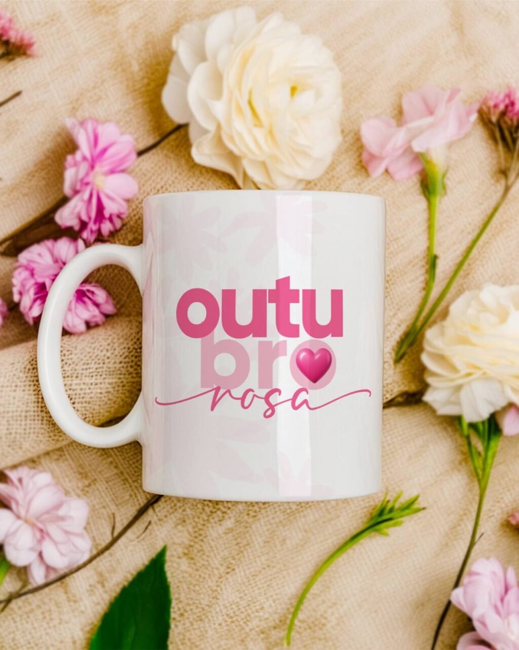 Pacote de Artes Canecas Outubro Rosa V6 - Imagem 8