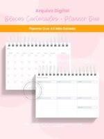 Blocos Cartonados + Planner Duo (Branco Papel) - Imagem 7