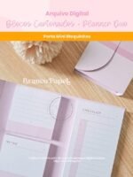 Blocos Cartonados + Planner Duo (Branco Papel) - Imagem 8