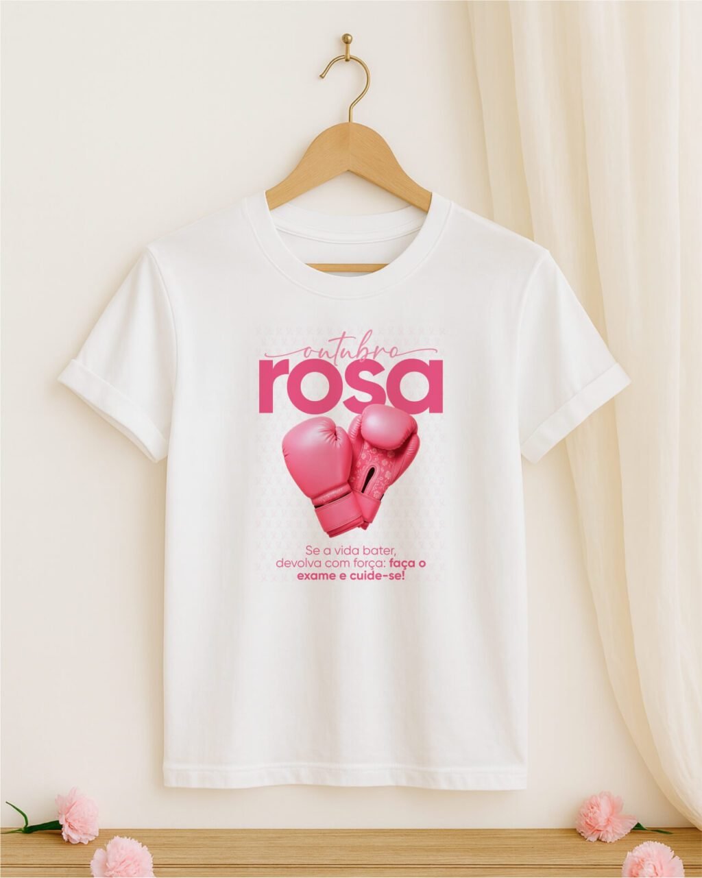 Pacote de Artes Camisas Outubro Rosa V6 - Imagem 11