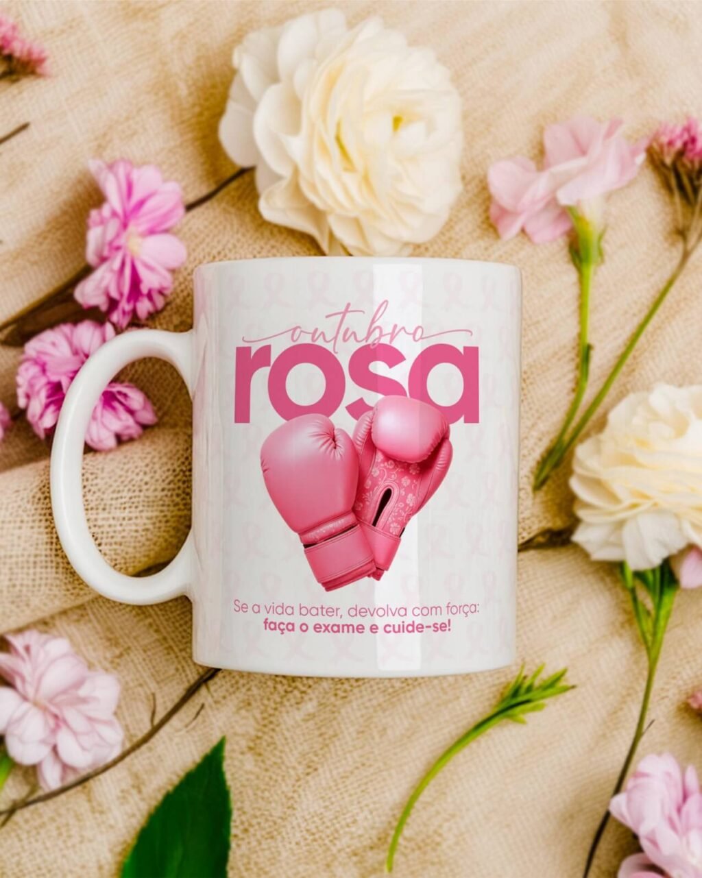 Pacote de Artes Canecas Outubro Rosa V6 - Imagem 9